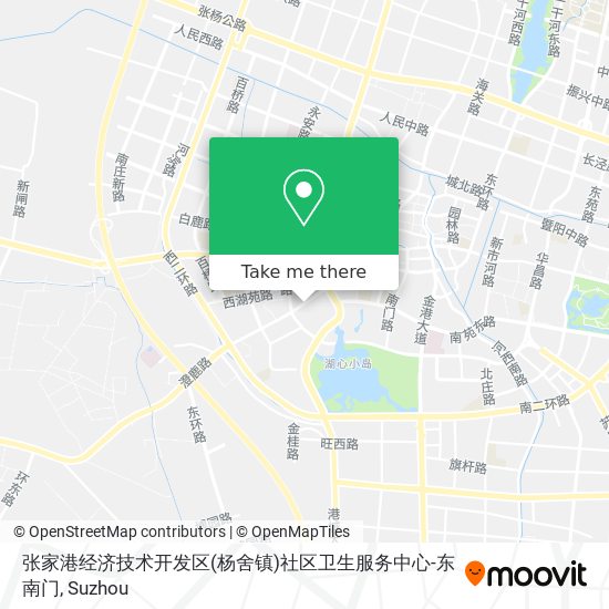 张家港经济技术开发区(杨舍镇)社区卫生服务中心-东南门 map