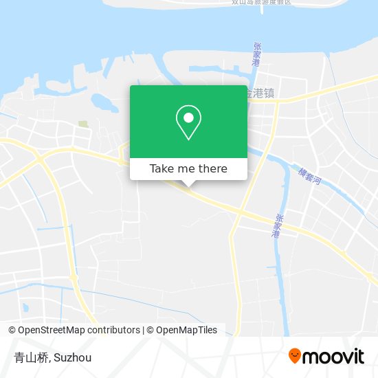 青山桥 map