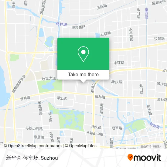 新华舍-停车场 map
