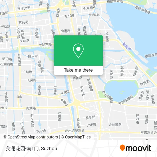 美澜花园-南1门 map