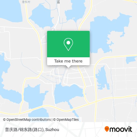 普庆路/锦东路(路口) map