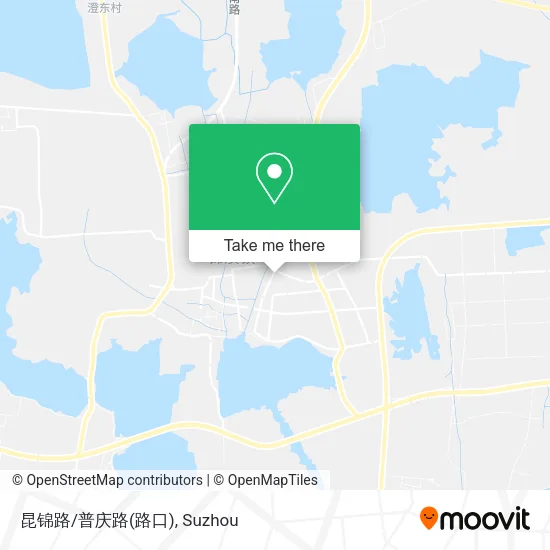 昆锦路/普庆路(路口) map