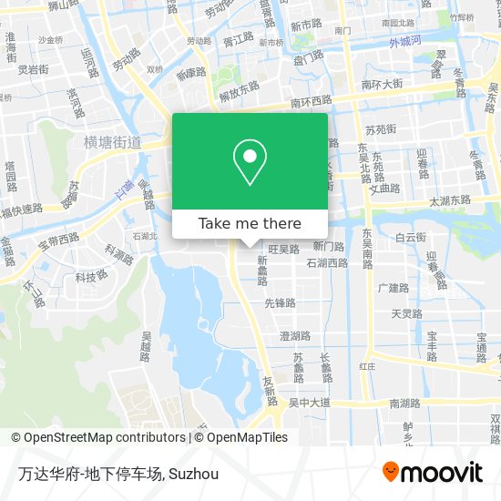 万达华府-地下停车场 map