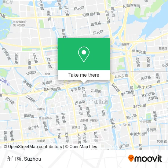 齐门桥 map