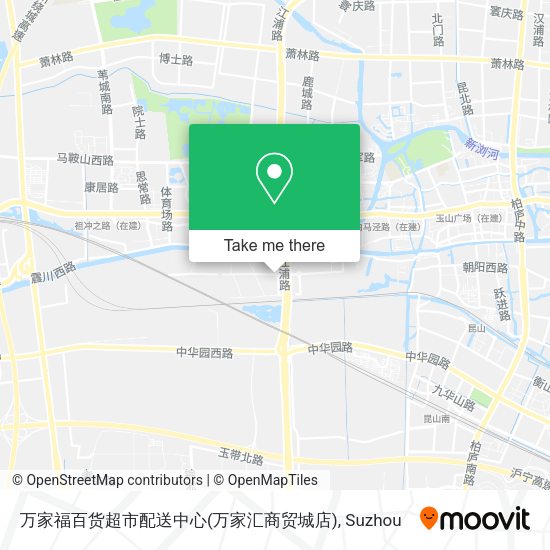 万家福百货超市配送中心(万家汇商贸城店) map