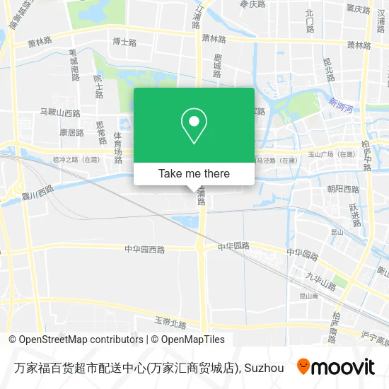 万家福百货超市配送中心(万家汇商贸城店) map