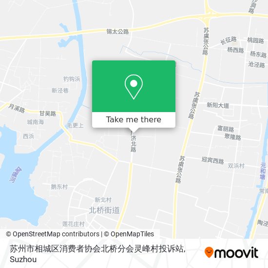 苏州市相城区消费者协会北桥分会灵峰村投诉站 map
