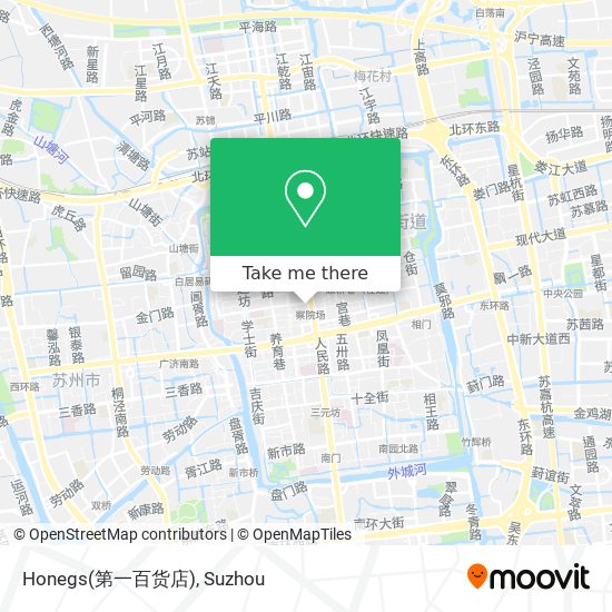 Honegs(第一百货店) map