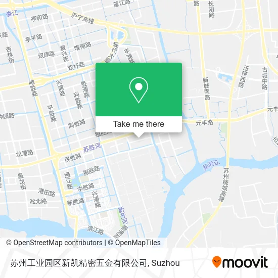 苏州工业园区新凯精密五金有限公司 map