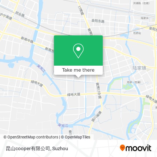 昆山cooper有限公司 map