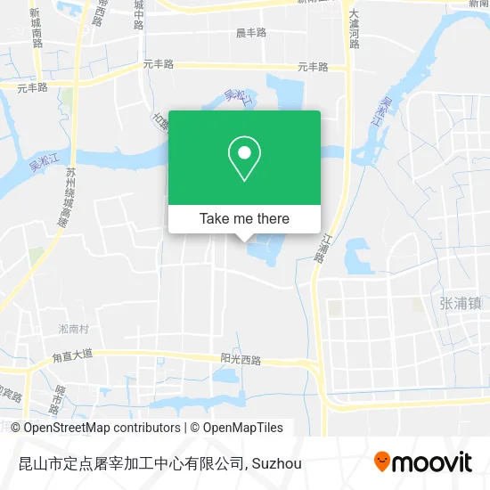 昆山市定点屠宰加工中心有限公司 map