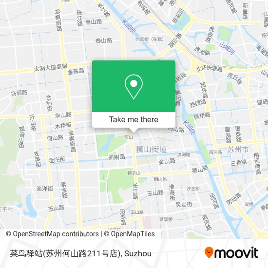 菜鸟驿站(苏州何山路211号店) map