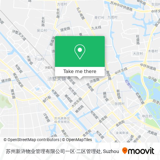 苏州新浒物业管理有限公司一区·二区管理处 map