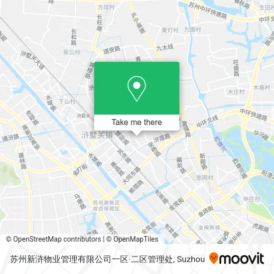 苏州新浒物业管理有限公司一区·二区管理处 map