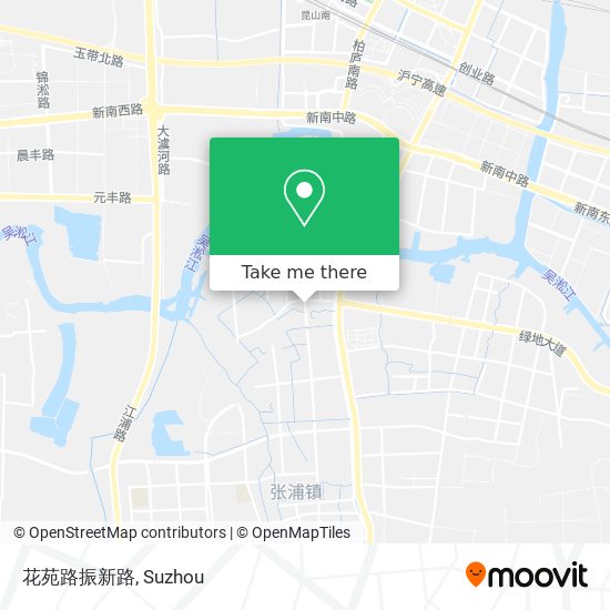 花苑路振新路 map