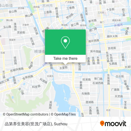 品第养生美容(世茂广场店) map