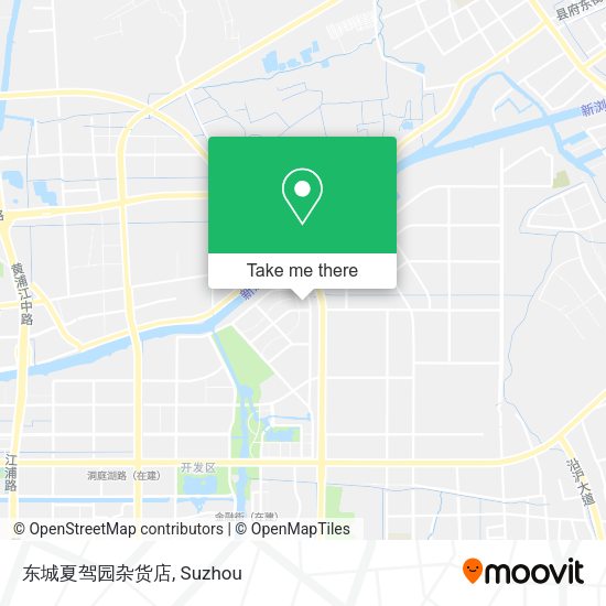 东城夏驾园杂货店 map
