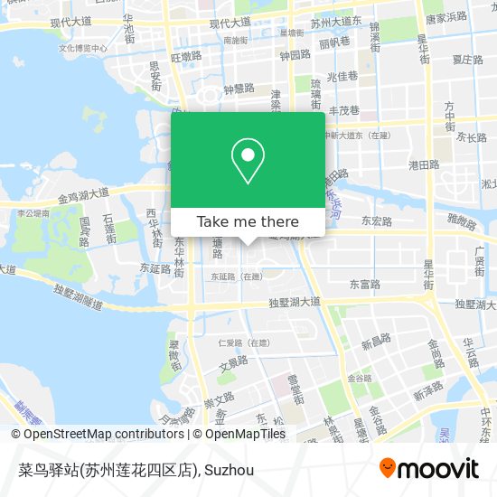 菜鸟驿站(苏州莲花四区店) map