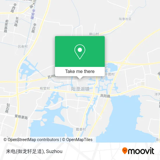 来电(御龙轩足道) map