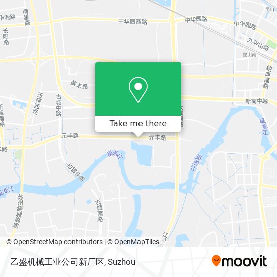 乙盛机械工业公司新厂区 map