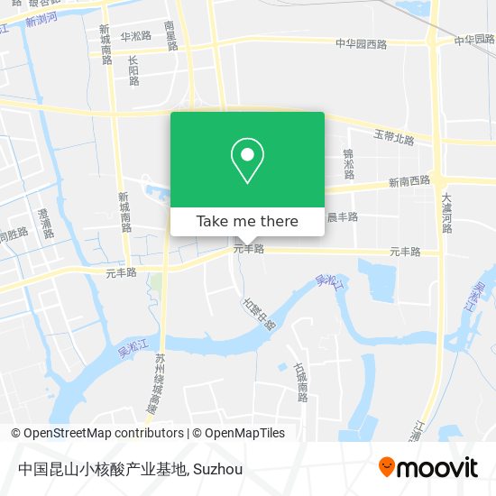 中国昆山小核酸产业基地 map