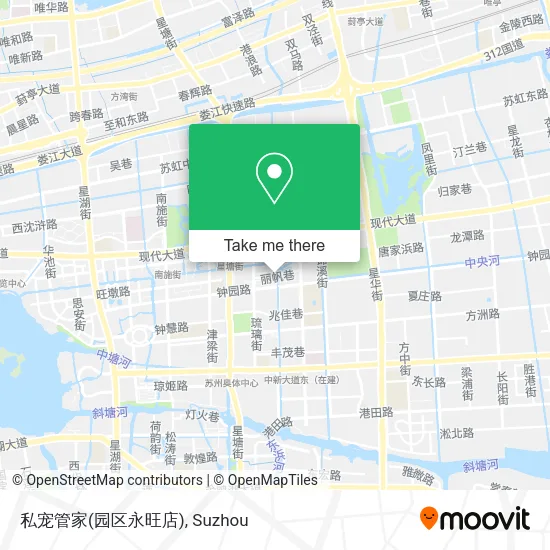 私宠管家(园区永旺店) map