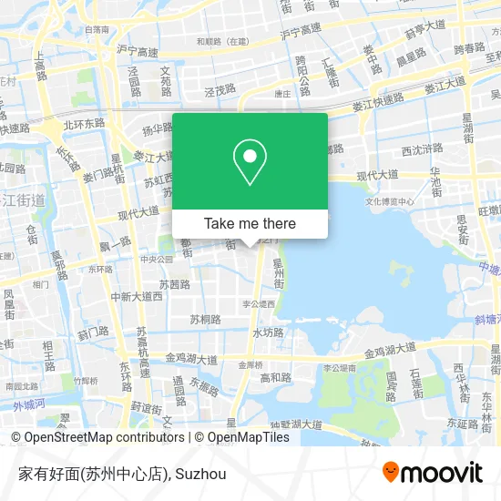 家有好面(苏州中心店) map