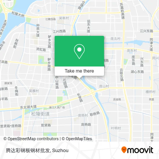 腾达彩钢板钢材批发 map