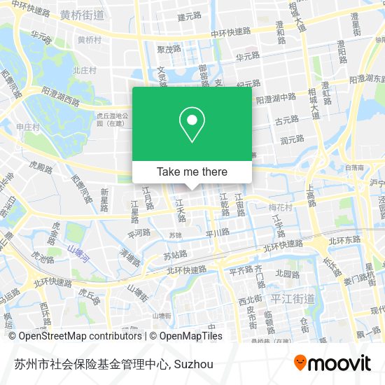 苏州市社会保险基金管理中心 map