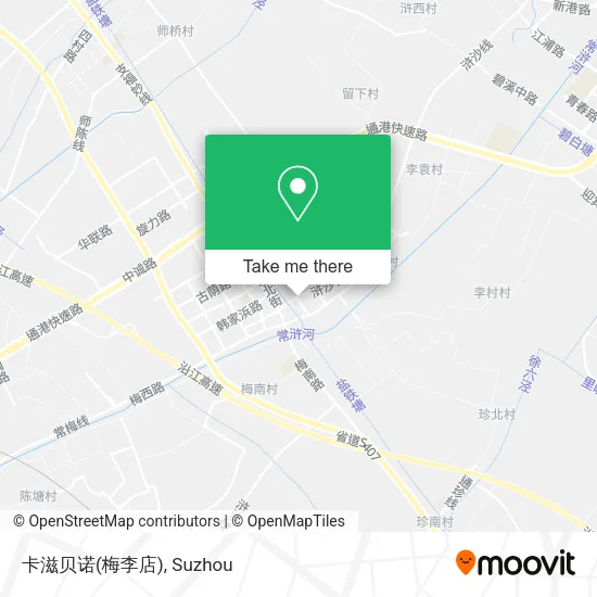 卡滋贝诺(梅李店) map