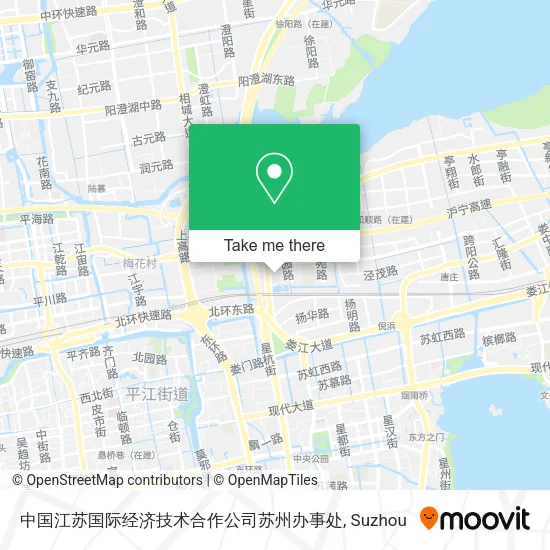 中国江苏国际经济技术合作公司苏州办事处 map