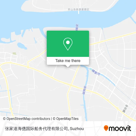 张家港海僡国际船务代理有限公司 map