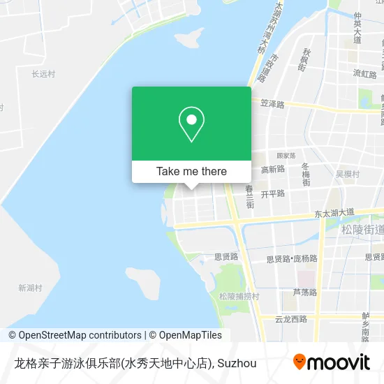 龙格亲子游泳俱乐部(水秀天地中心店) map