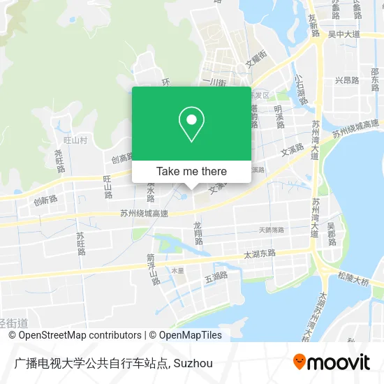 广播电视大学公共自行车站点 map