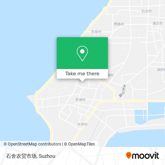 石舍农贸市场 map