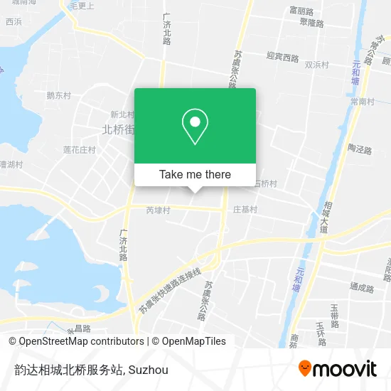韵达相城北桥服务站 map