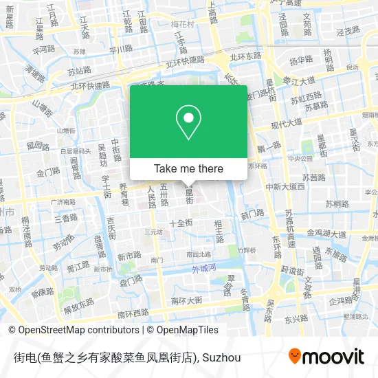 街电(鱼蟹之乡有家酸菜鱼凤凰街店) map