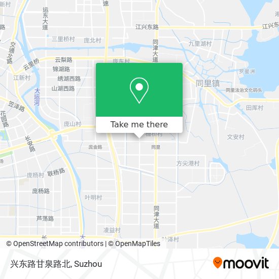 兴东路甘泉路北 map