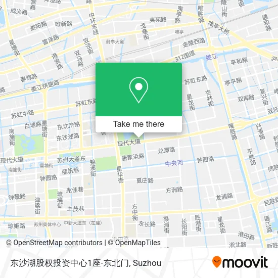 东沙湖股权投资中心1座-东北门 map