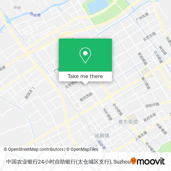 中国农业银行24小时自助银行(太仓城区支行) map