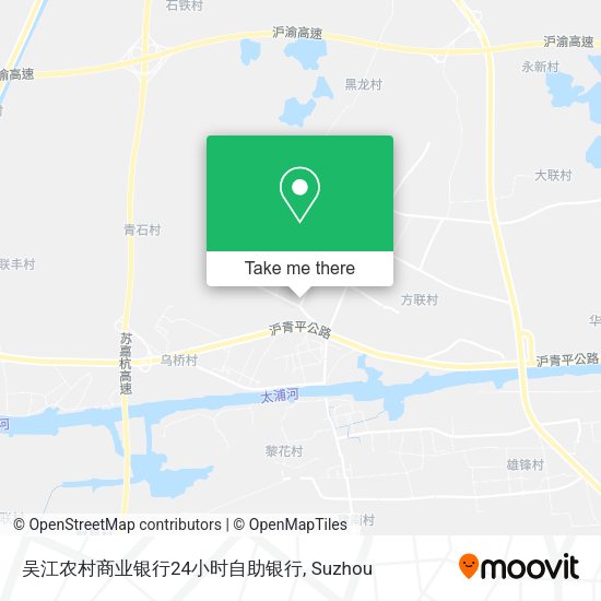 吴江农村商业银行24小时自助银行 map