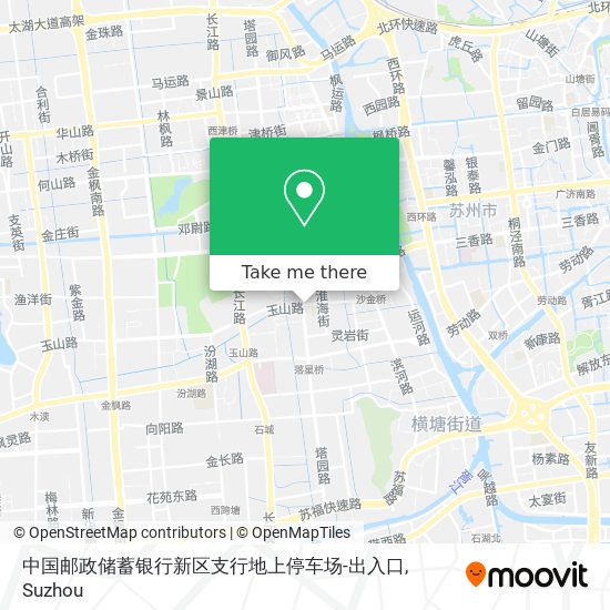 中国邮政储蓄银行新区支行地上停车场-出入口 map
