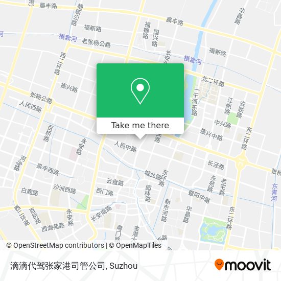 滴滴代驾张家港司管公司 map
