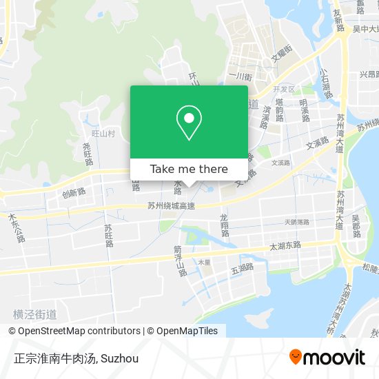 正宗淮南牛肉汤 map