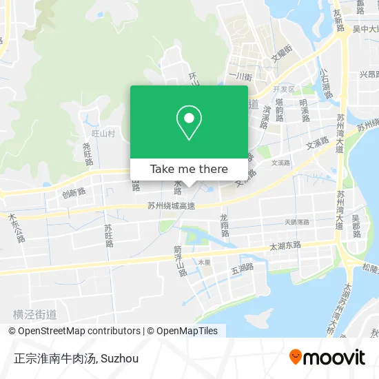 正宗淮南牛肉汤 map