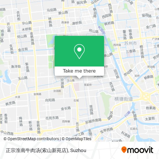 正宗淮南牛肉汤(索山新苑店) map