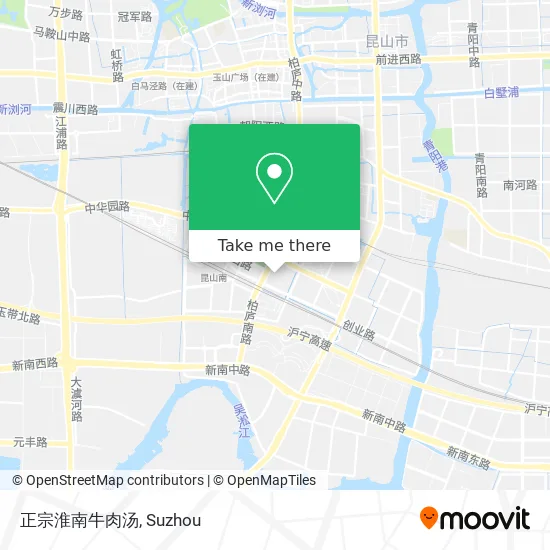 正宗淮南牛肉汤 map