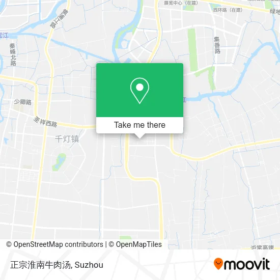 正宗淮南牛肉汤 map