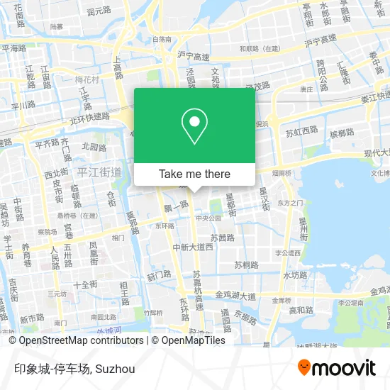 印象城-停车场 map