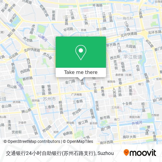 交通银行24小时自助银行(苏州石路支行) map